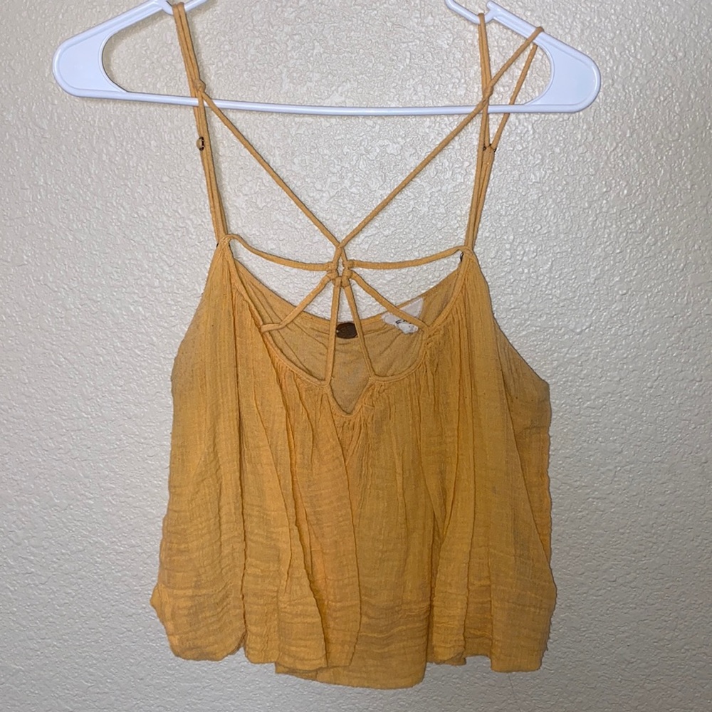 Free People Strappy Crop Top